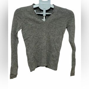 Women’s Anna Taylor Gray Merino Wool Sweater